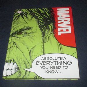 Marvel Absolutely Everything You Need to Know  (2016) Marvel Comics Hardcover